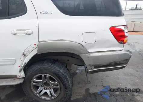 2003 Toyota Sequoia Sr5 V8 из США, поврежденный, VIN 5TDBT44A73S204631